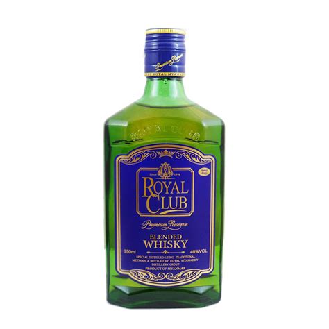 royal club whisky myanmar|Royal Club Whisky 175ml .